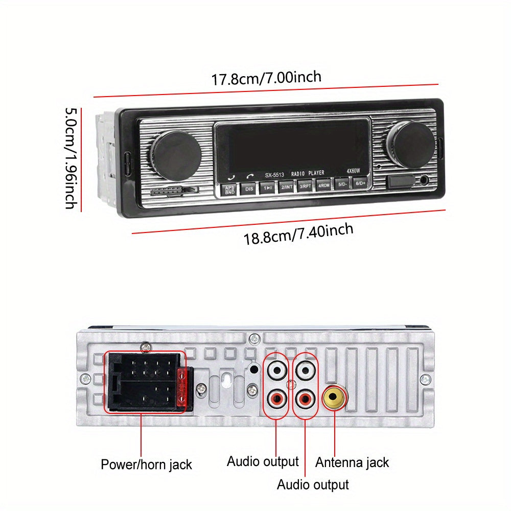 Retro-Style Digital Radio fit for your VW