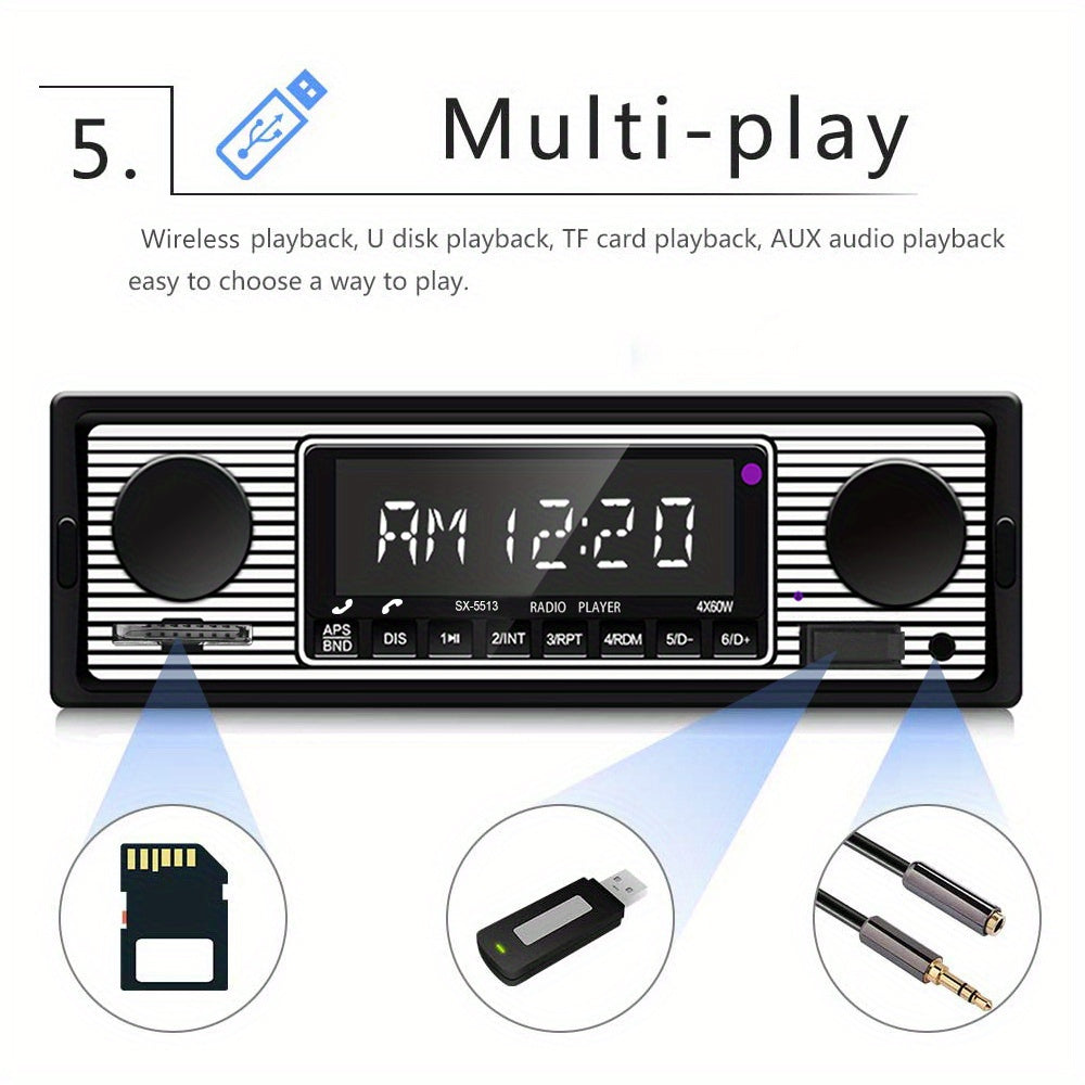 Retro-Style Digital Radio fit for your VW
