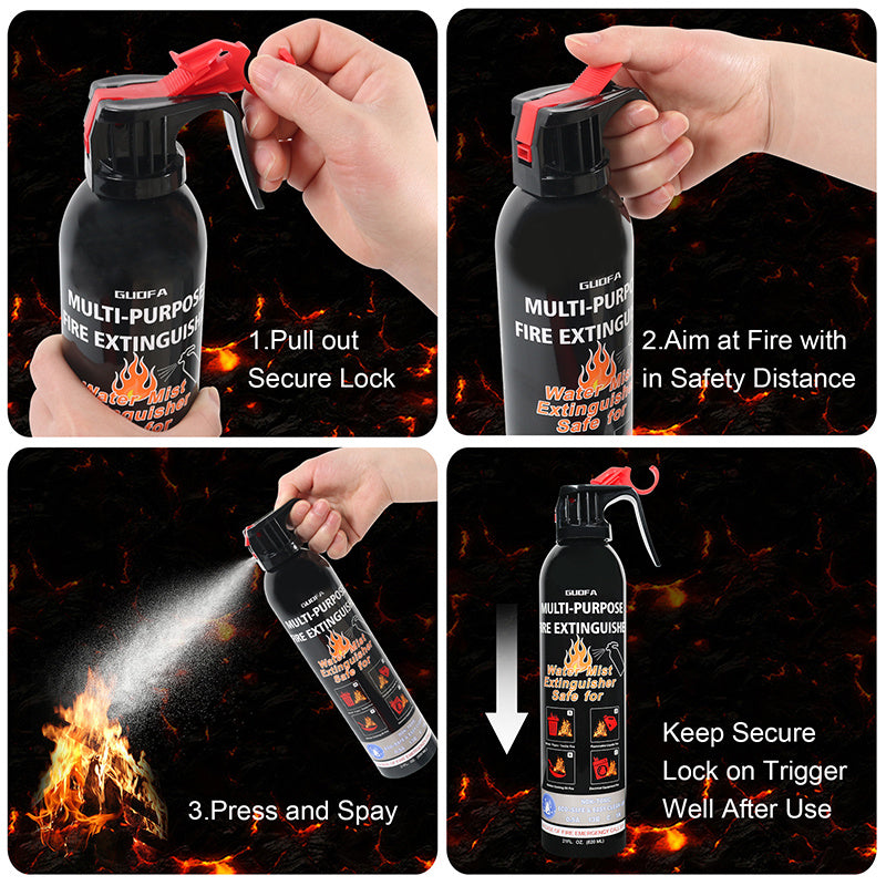 Fire Extinguisher with Mounting Bracket
