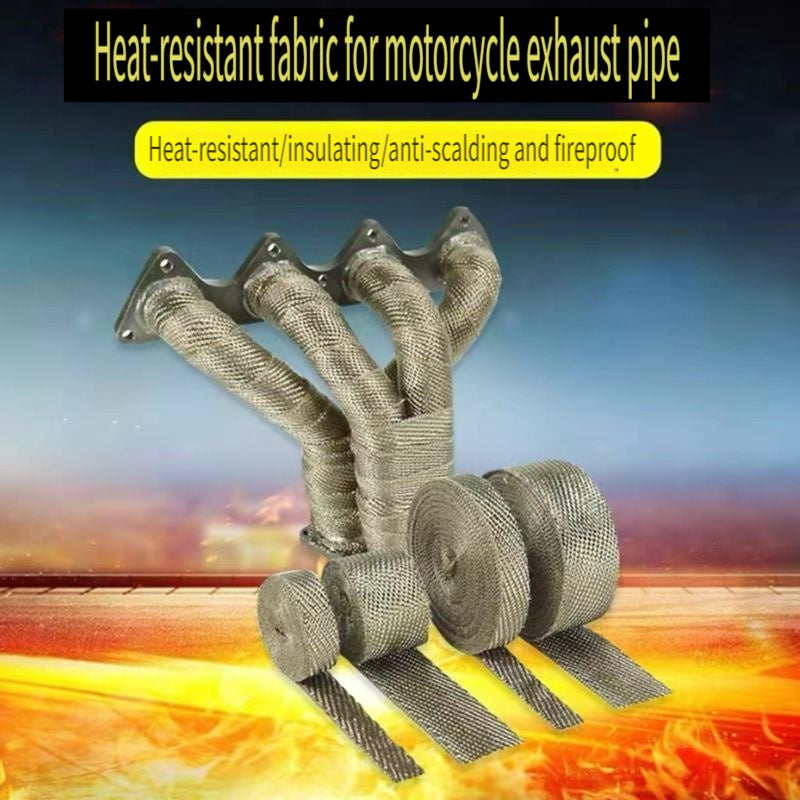 Heat Resistant Insulating Tape for Exhaust Wrap
