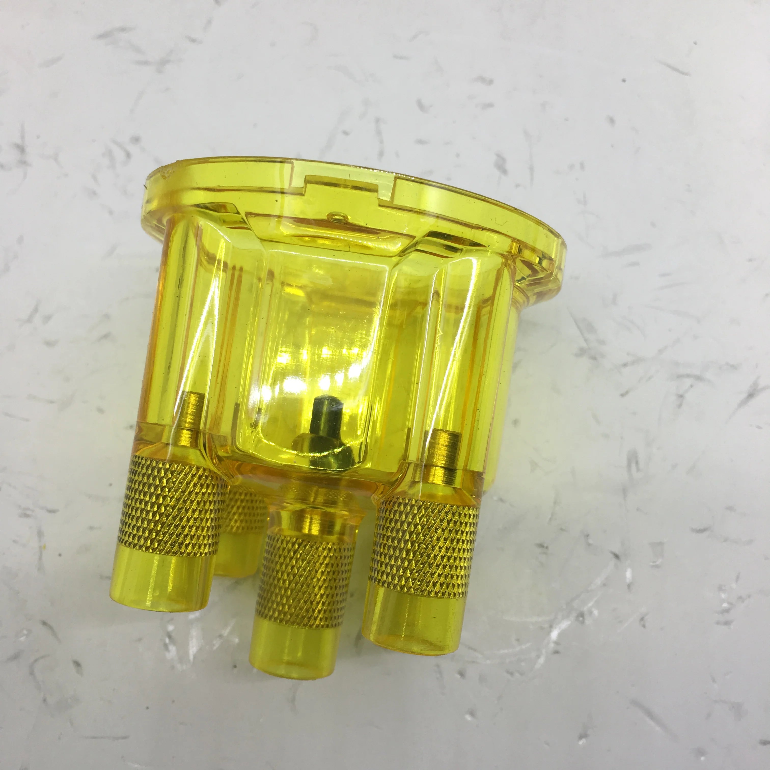 Verteilerkappe für EMPI clean GELB TRANSPARENT 009