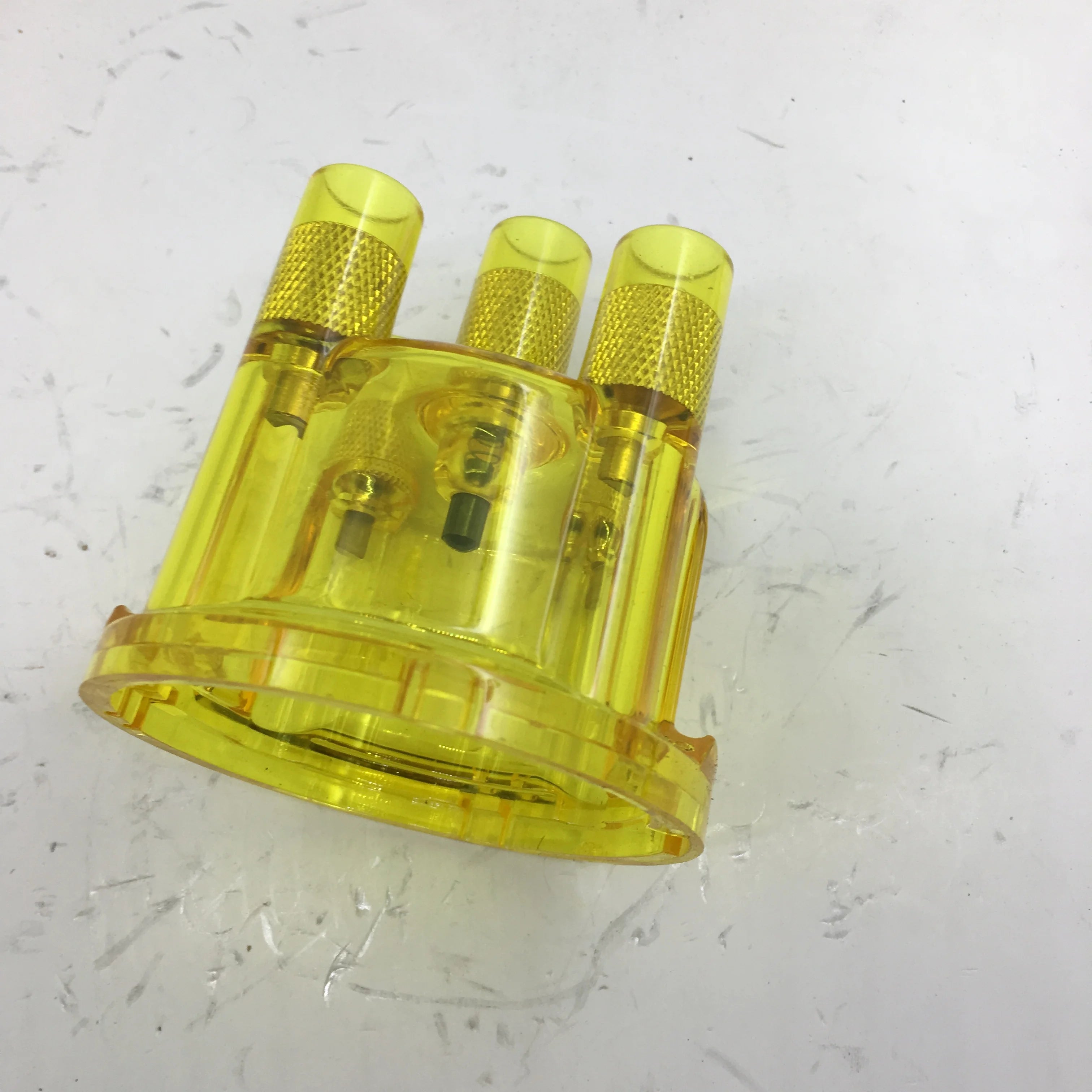 Verteilerkappe für EMPI clean GELB TRANSPARENT 009