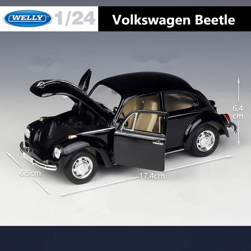 Volkswagen Beetle Alloy Car 1:24 Model