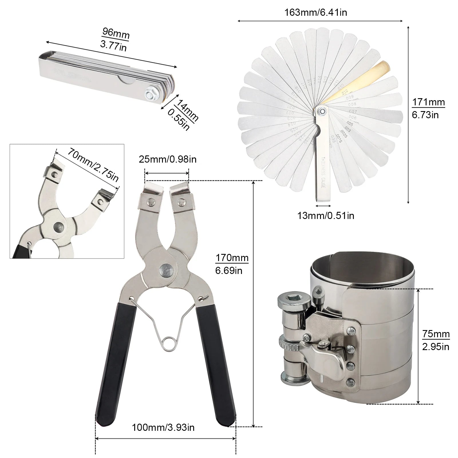 Piston Ring Installer Kit