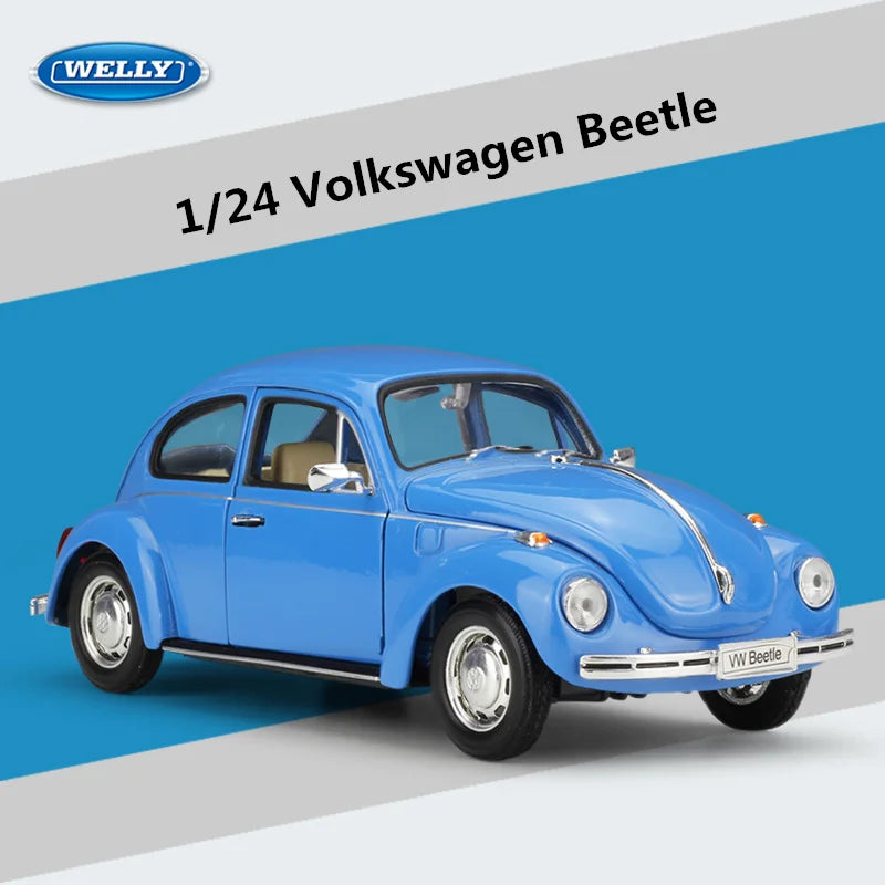 Volkswagen Beetle Alloy Car 1:24 Model