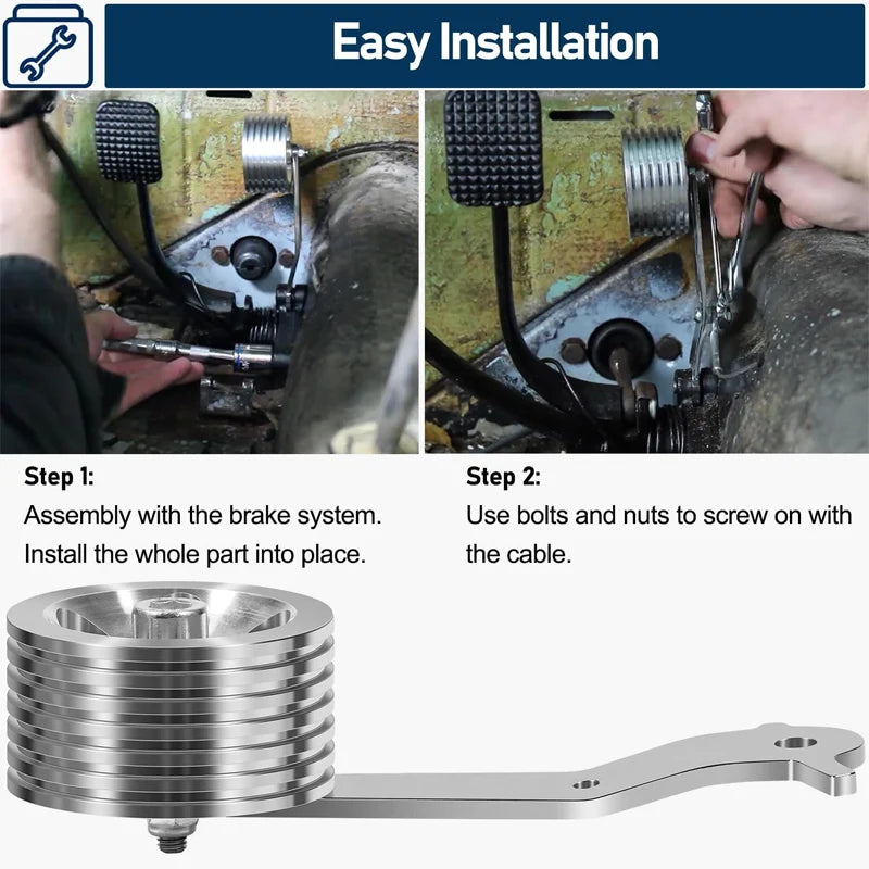 Aluminum Gas Pedal Roller for 1949-1977 Stock VW
