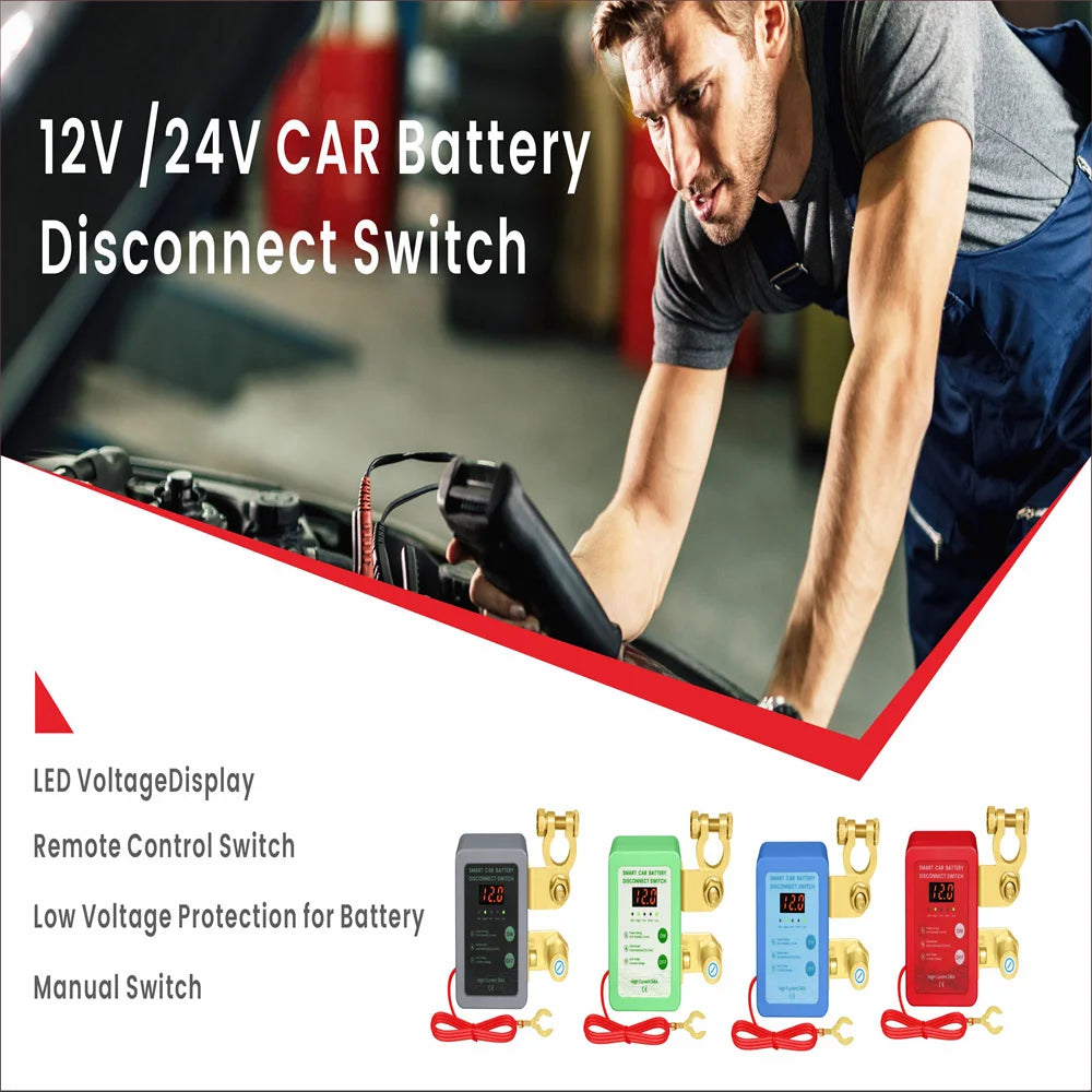 Remote Battery Disconnect Power Switch