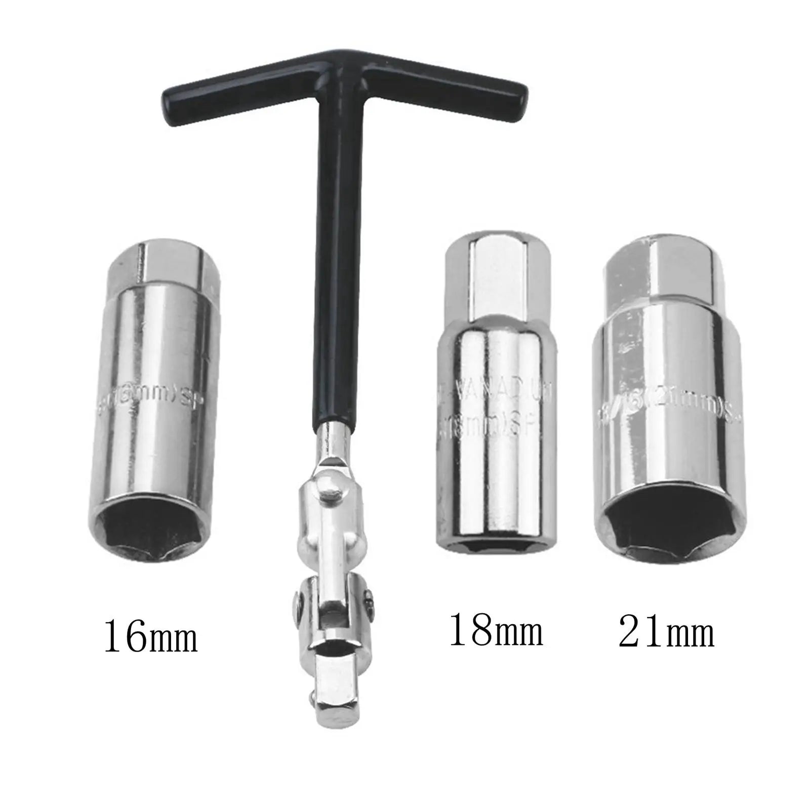 Spark Plug Socket Wrench Set 16mm 18mm 21mm