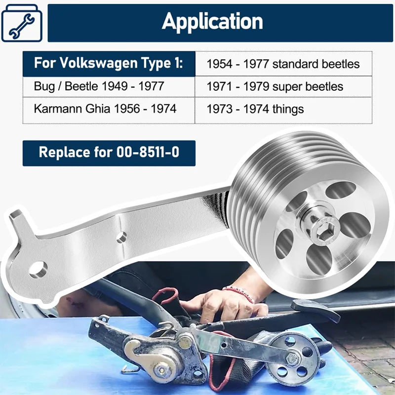 Aluminum Gas Pedal Roller for 1949-1977 Stock VW