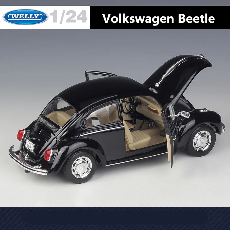 Volkswagen Beetle Alloy Car 1:24 Model