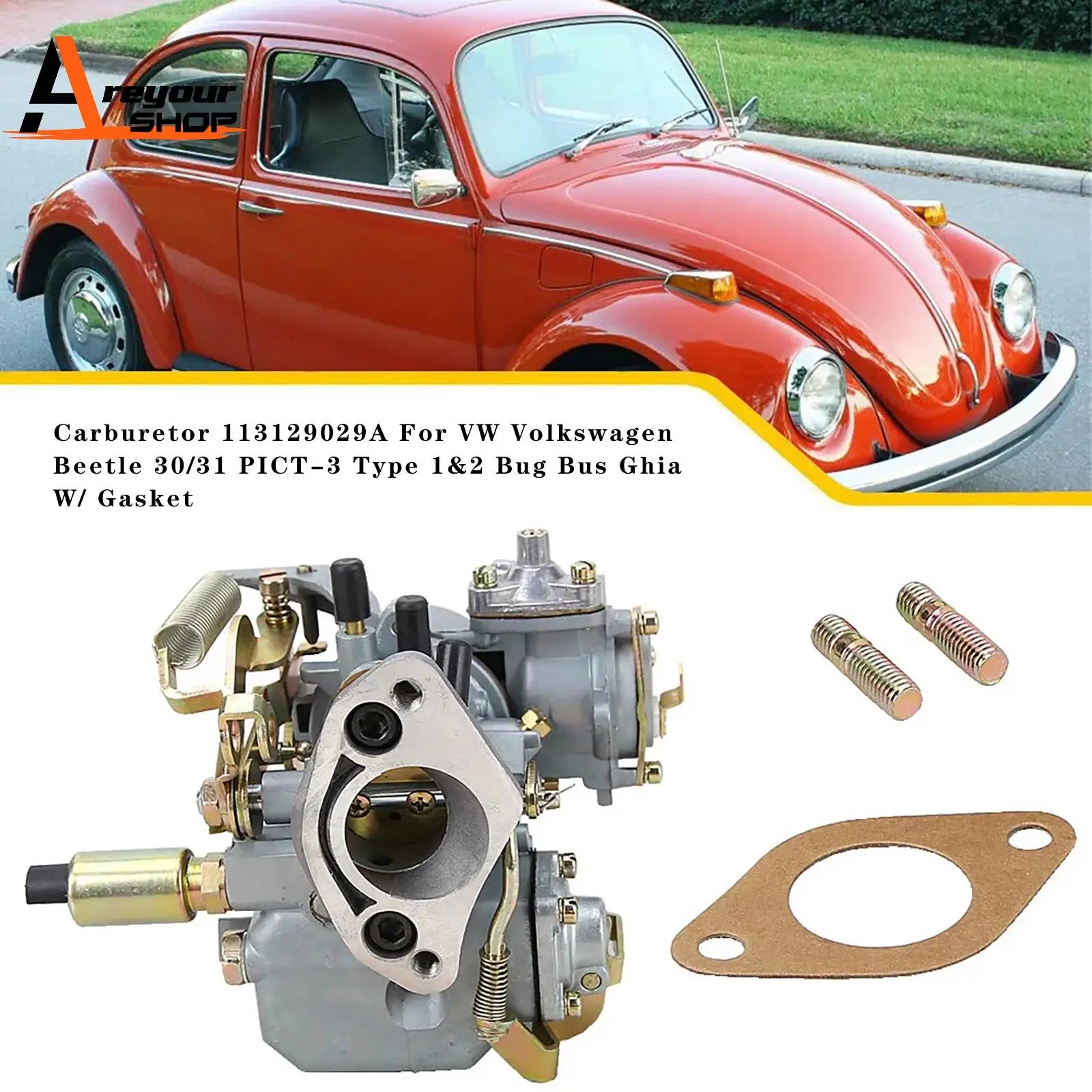 30/31 PICT-3 Carburetor for VW Beetle Type 1&2