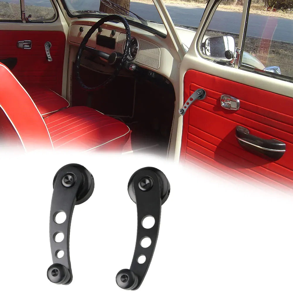 Aluminum Alloy Manual Elevator Handles For VW Beetle 1968-1979