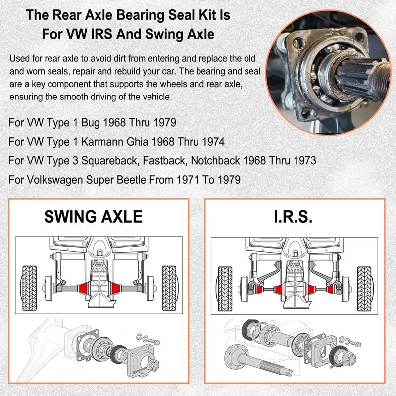 Rear Axle Bearings
