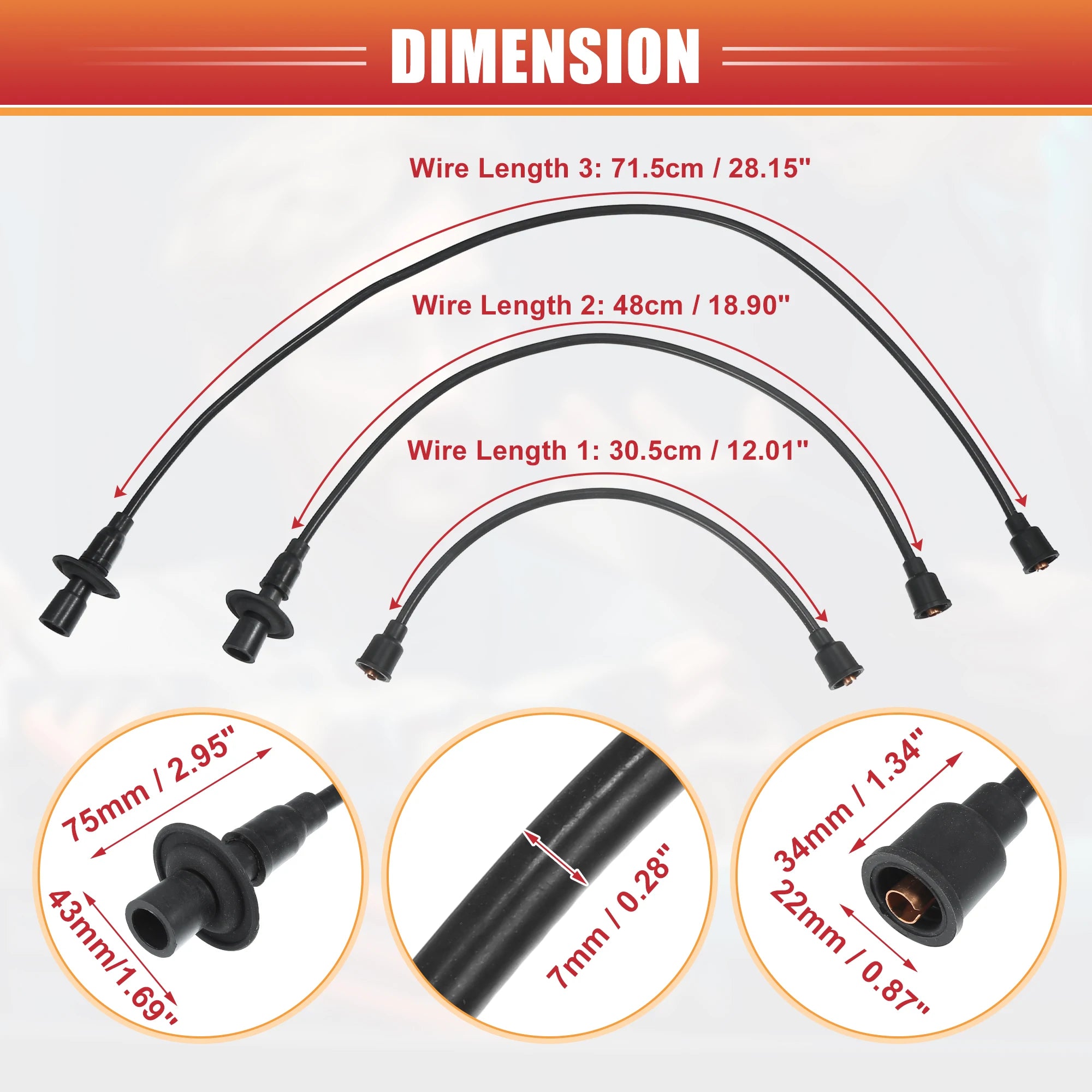 Standard Ignition Spark Plug Wires