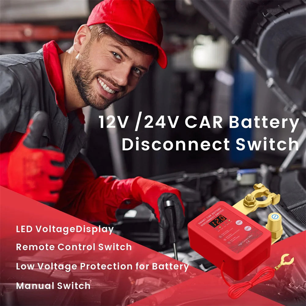 Remote Battery Disconnect Power Switch