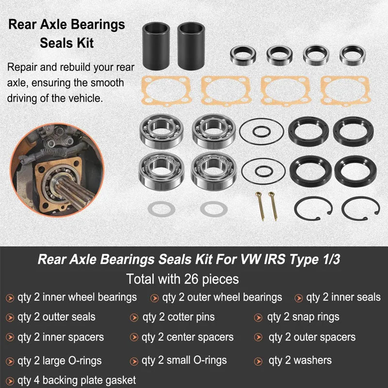 Rear Axle Bearings
