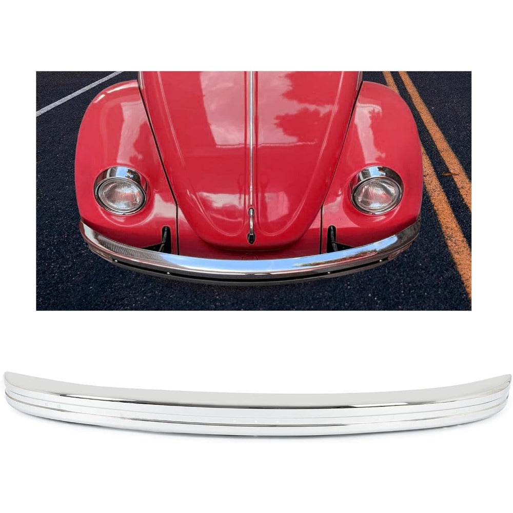 1968-1973 Volkswagen Beetle Steel Front Bumper