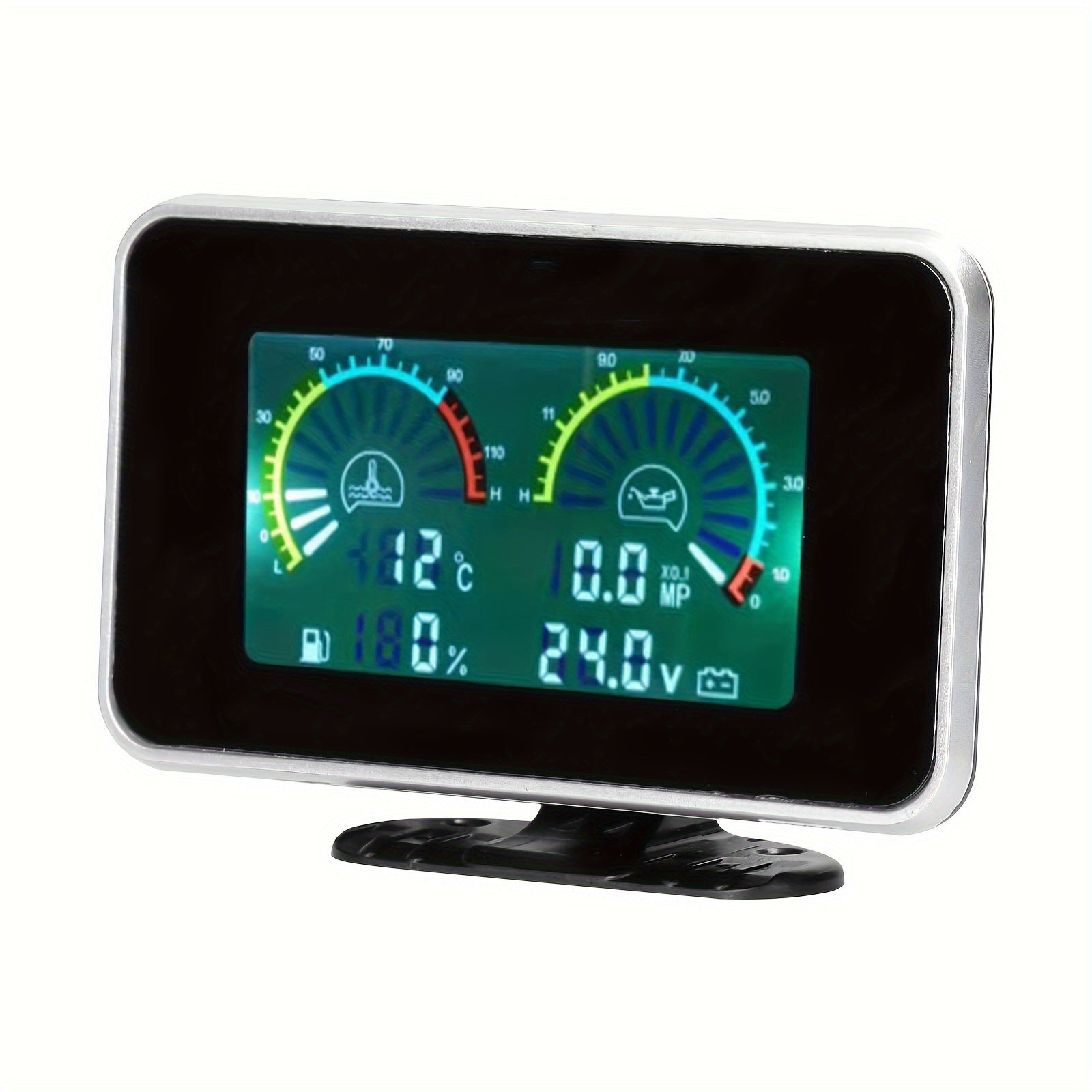 4-in-1 Digital Car Dashboard Gauge