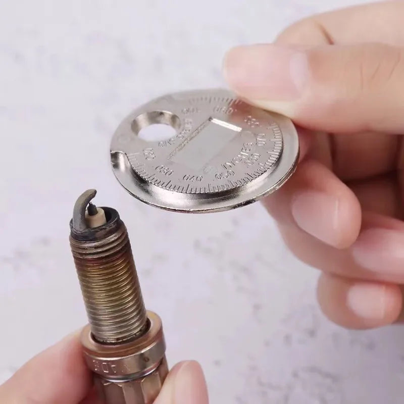 metal sparkplug tool for adjusting vw bug bus sparkplug gap
